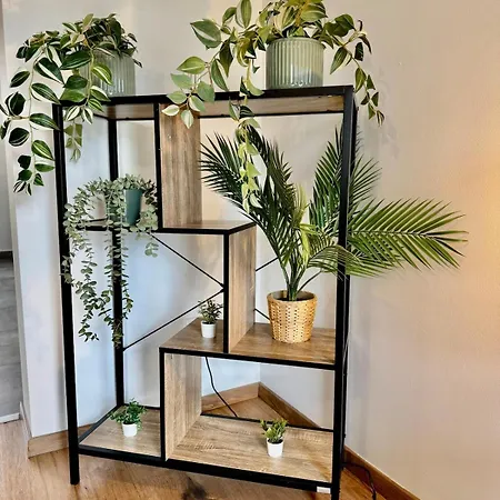 Apartamento Fewo-palmtrees 3 - Grosse Und Moderne 2 Zimmerwohnung Mit Sued-west Balkon In Gladbeck-mitte Naehe Movie Park Und Arena Aufschalke Gladbeck